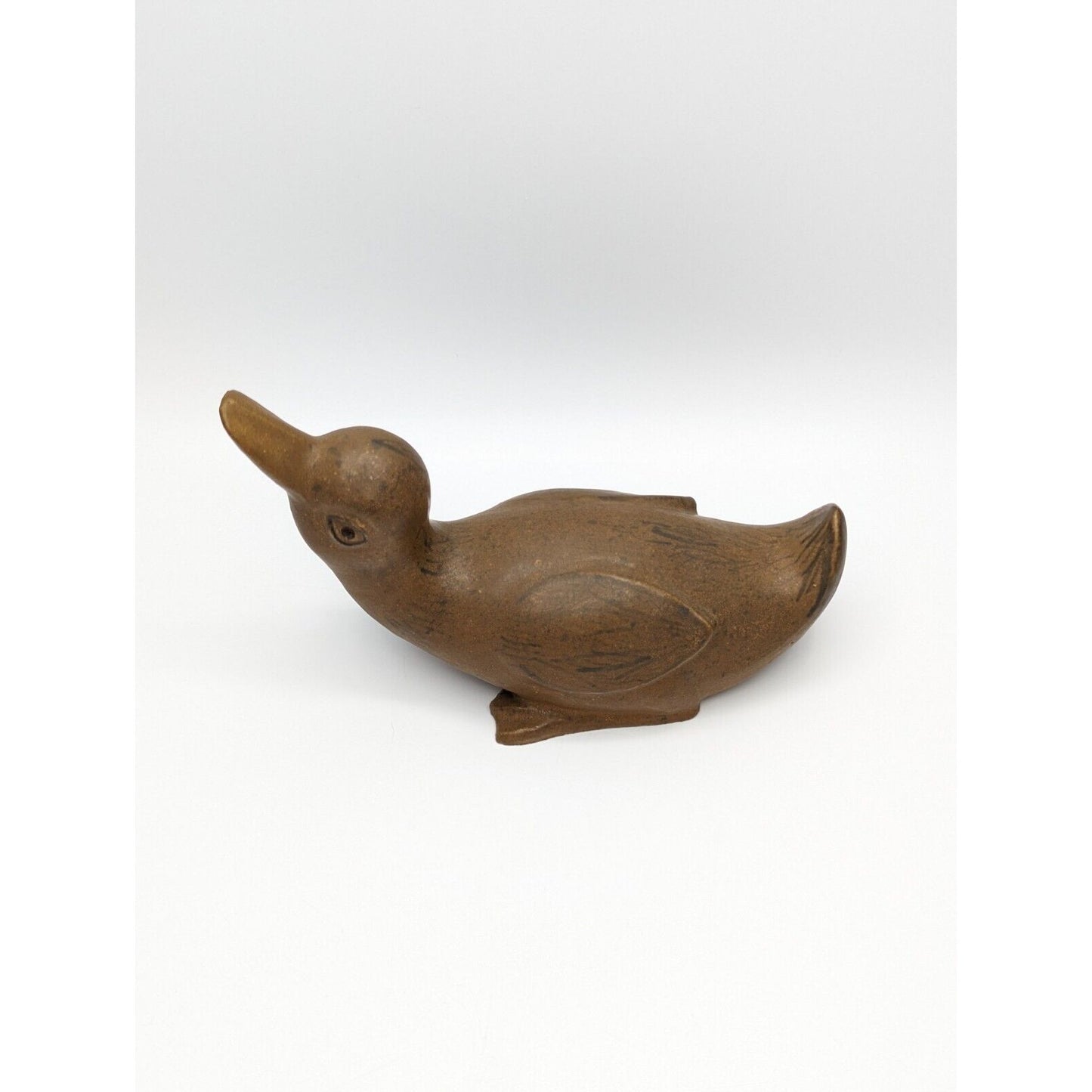 Nora Herz Duck Studio Art Pottery Terracotta Pre-war MCM Sculpture