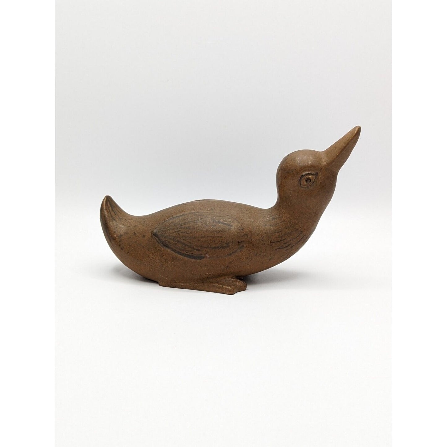 Nora Herz Duck Studio Art Pottery Terracotta Pre-war MCM Sculpture