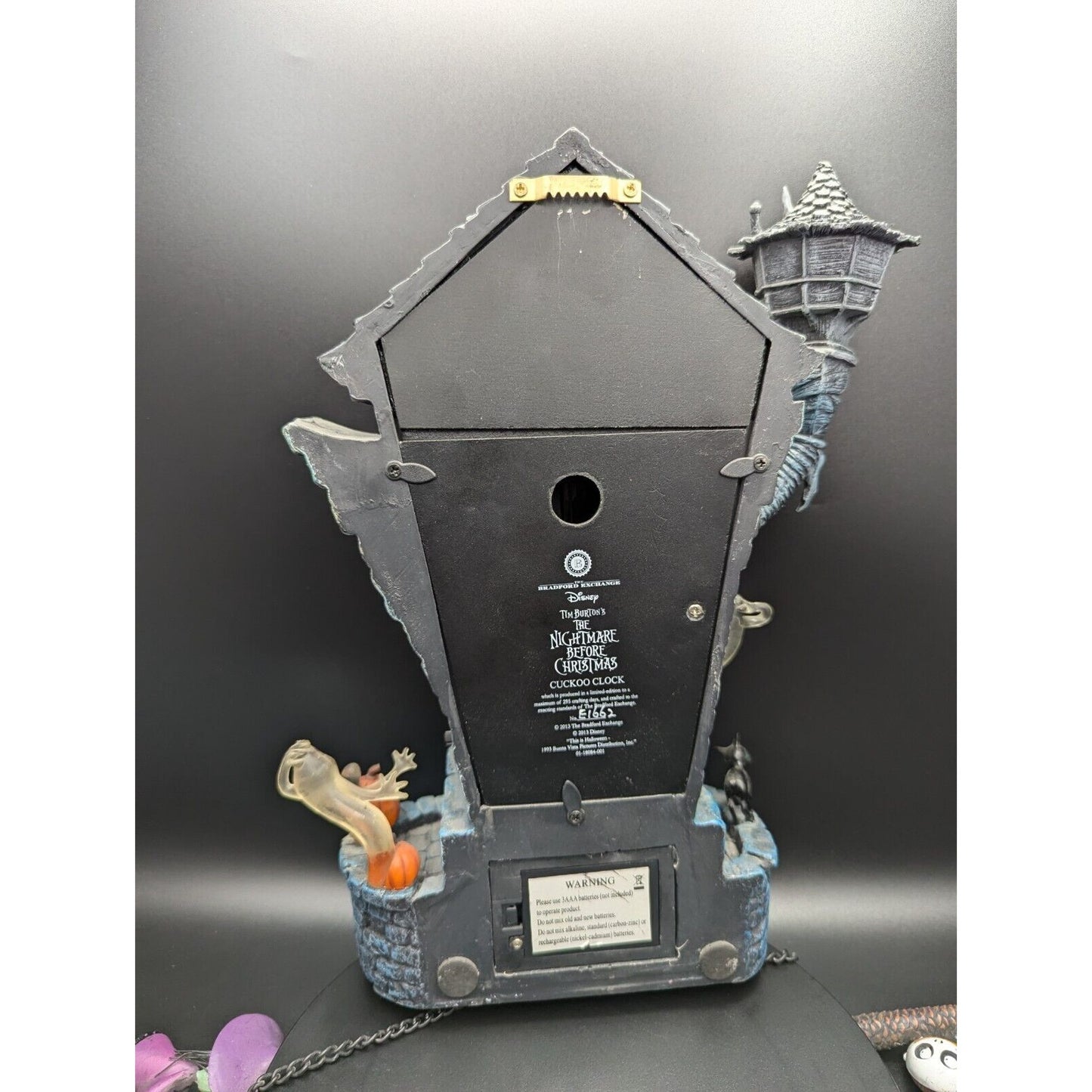 Disney Tim Burtons The Nightmare Before Christmas Cuckoo Clock Bradford Exchange