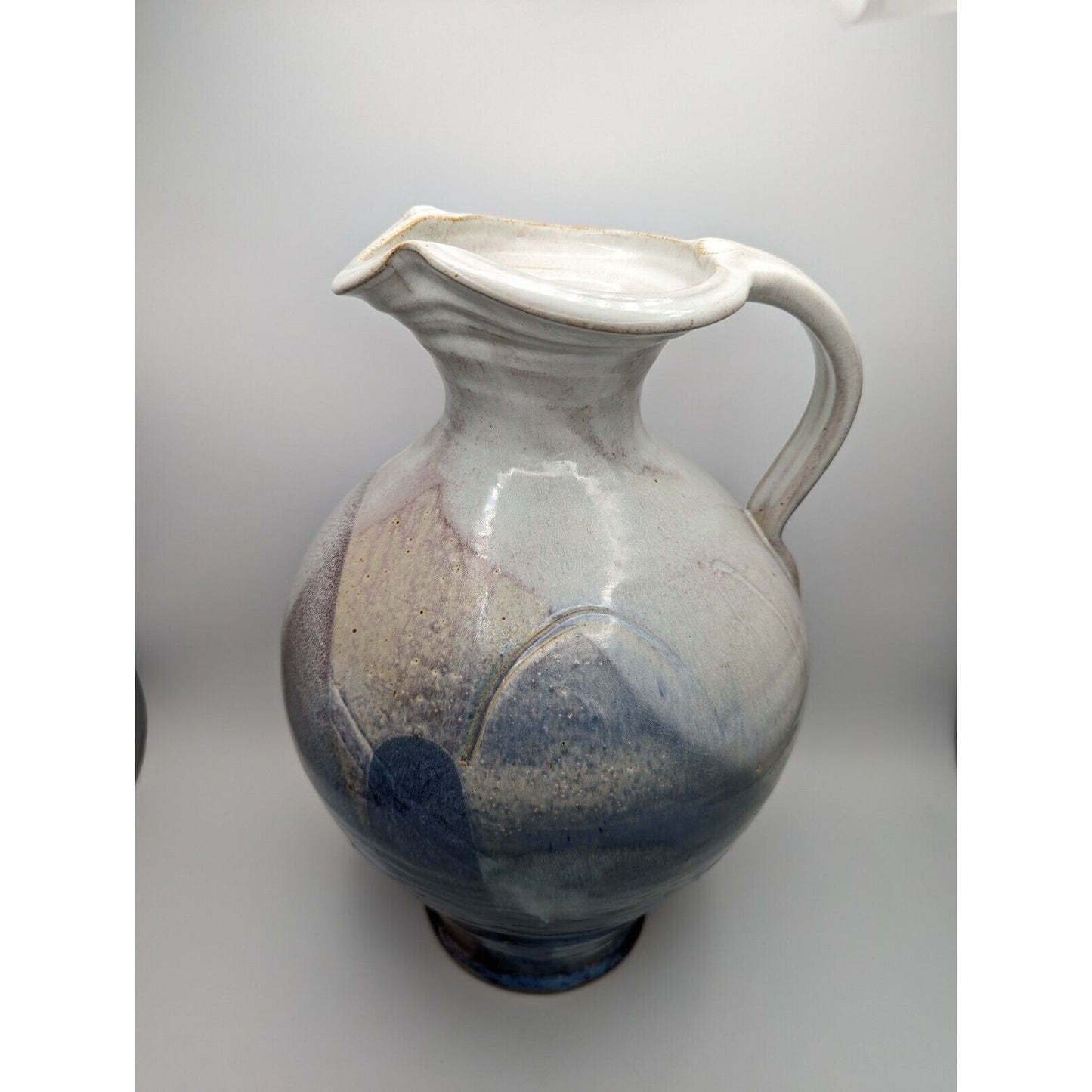 16" Tony Winchester Pitcher Studio Art Pottery Signed Vase