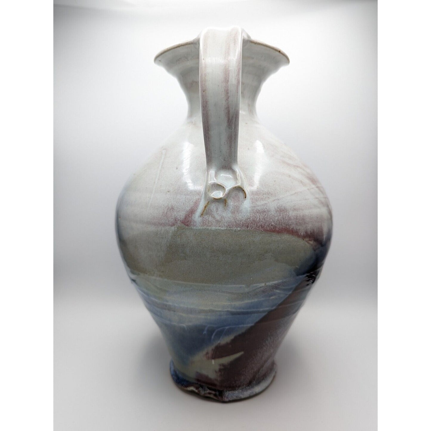 16" Tony Winchester Pitcher Studio Art Pottery Signed Vase