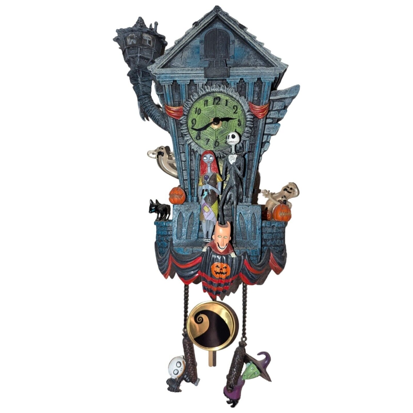 Disney Tim Burtons The Nightmare Before Christmas Cuckoo Clock Bradford Exchange