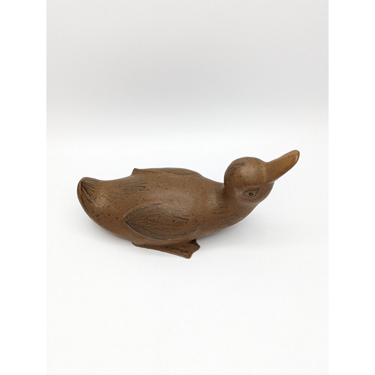 Nora Herz Duck Studio Art Pottery Terracotta Pre-war MCM Sculpture